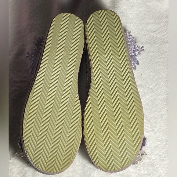 NWOT Irregular Choice platform ballet flats,lilac/mint floral,lace,flower, 7.5 - Picture 15 of 16